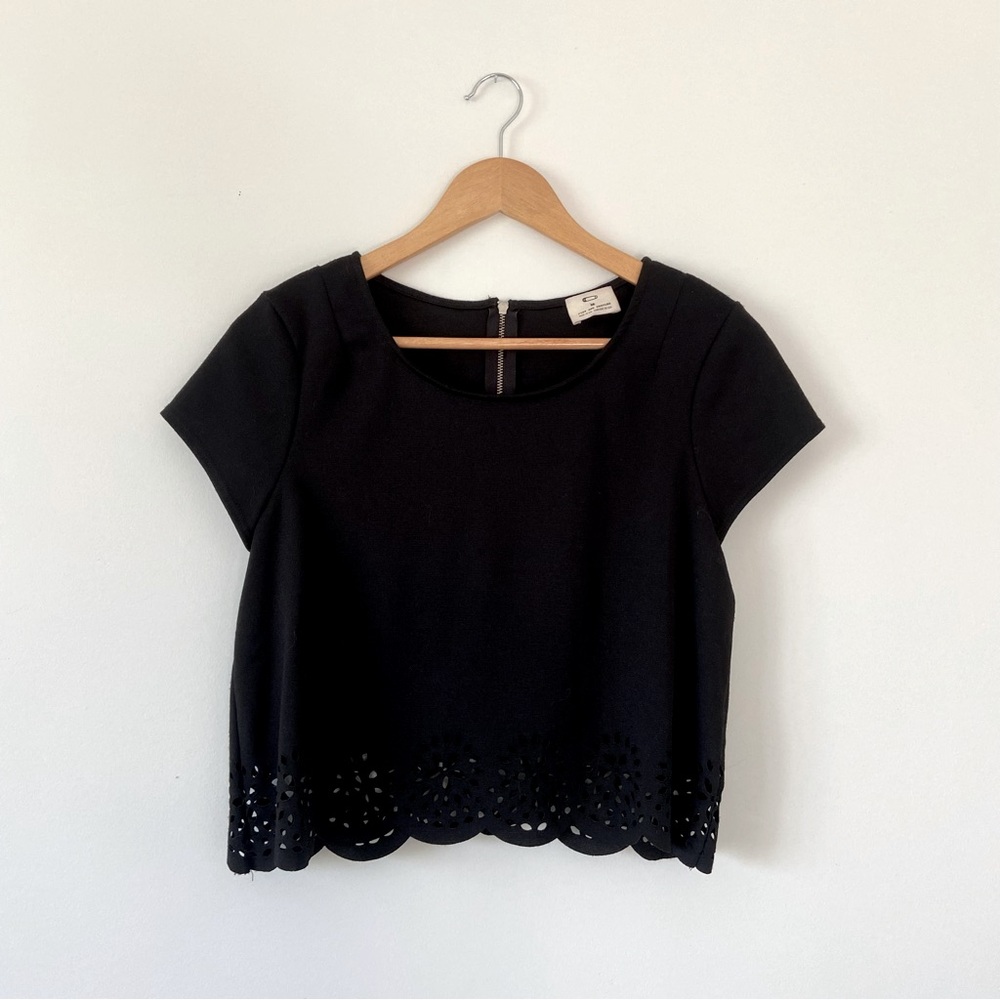 Pins & Needles / Embellished Crop Blouse